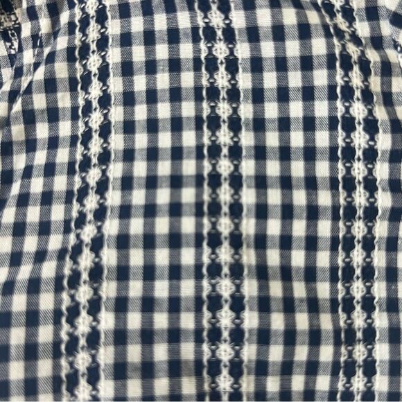 J.O.A. Black and White Gingham Blouse - Picture 11 of 11
